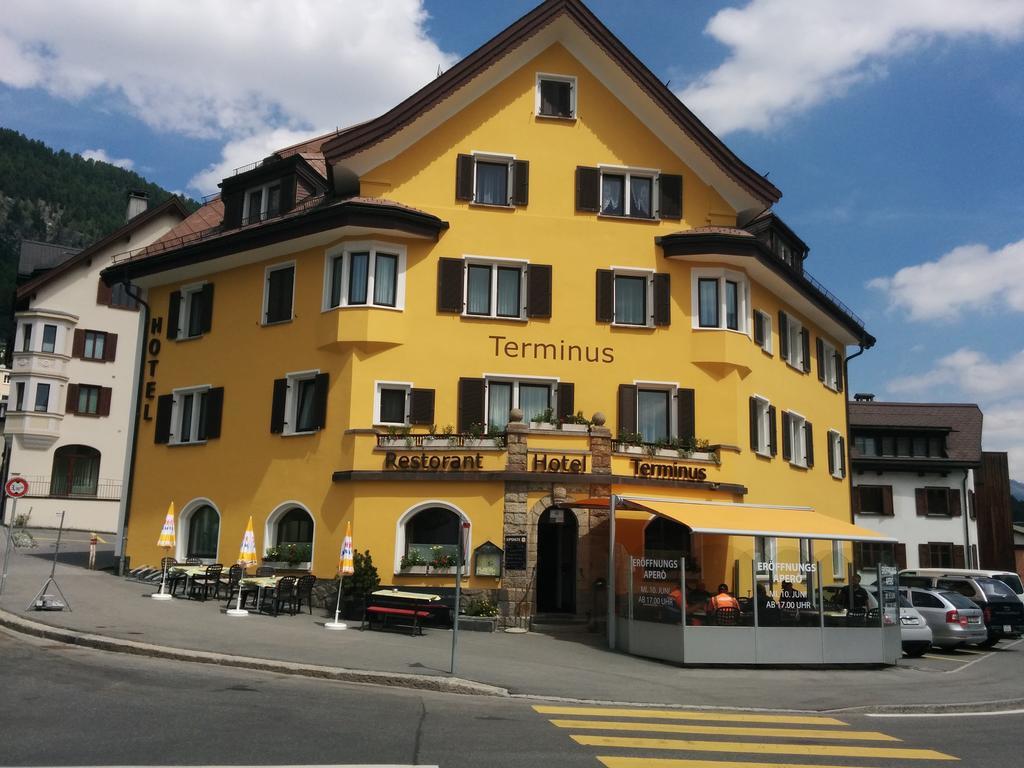 Hotel Terminus Samedan Ngoại thất bức ảnh