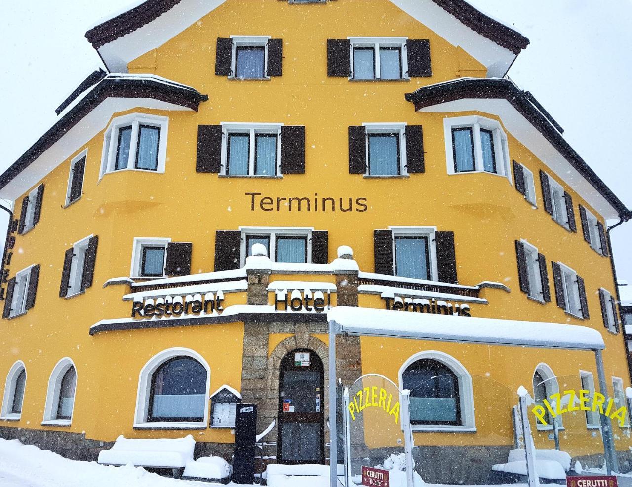 Hotel Terminus Samedan Ngoại thất bức ảnh